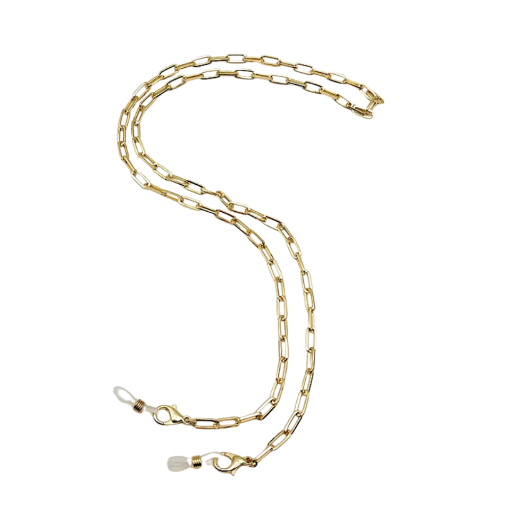 Gold Plated Eyewear Chain